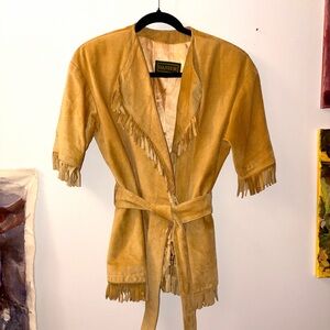 90s Danier Boho Fringe Women's Jacket